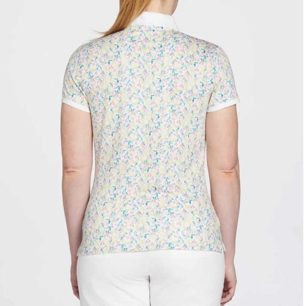 Walter Hagen Scallop Hem Golf Polo Women’s Medium UPF 50+ NWT - Picture 4 of 8